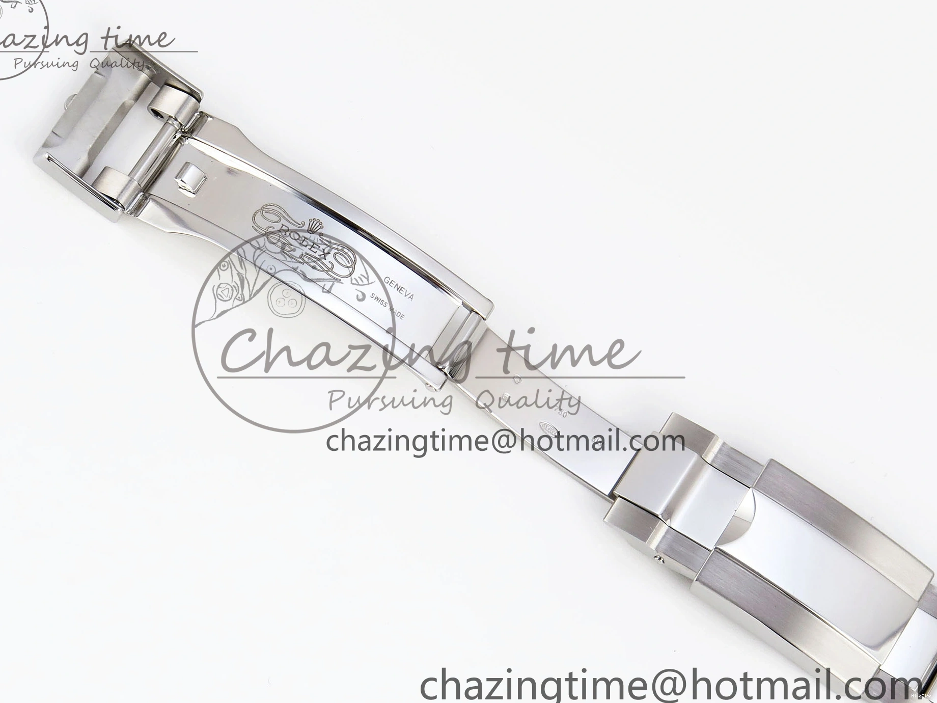 MiroTime 0307 TimelessDesign DAYTONA 116506 SS OMF BEST EDITION ICE BLUE DIAL ON SS BRACELET A7750 (SLIM MOVEMENT) 1811